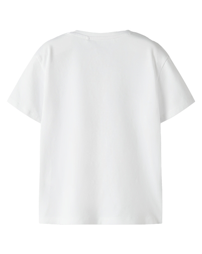 Name it - NMMJylle Stitch T-shirt - Bright White